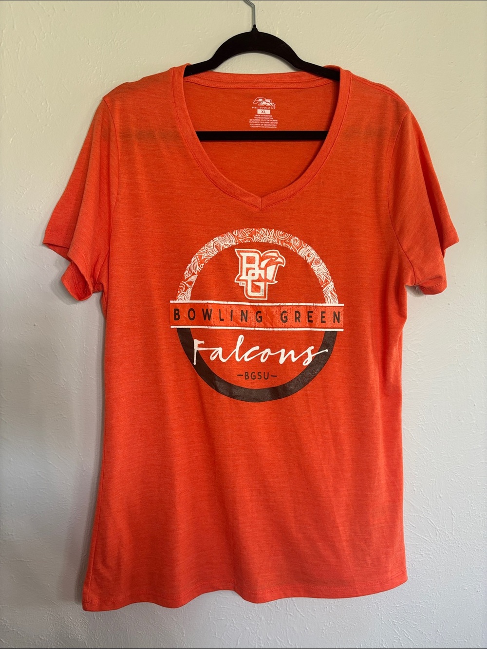 Bowling Green Falcons Women's Orange T-Shirt